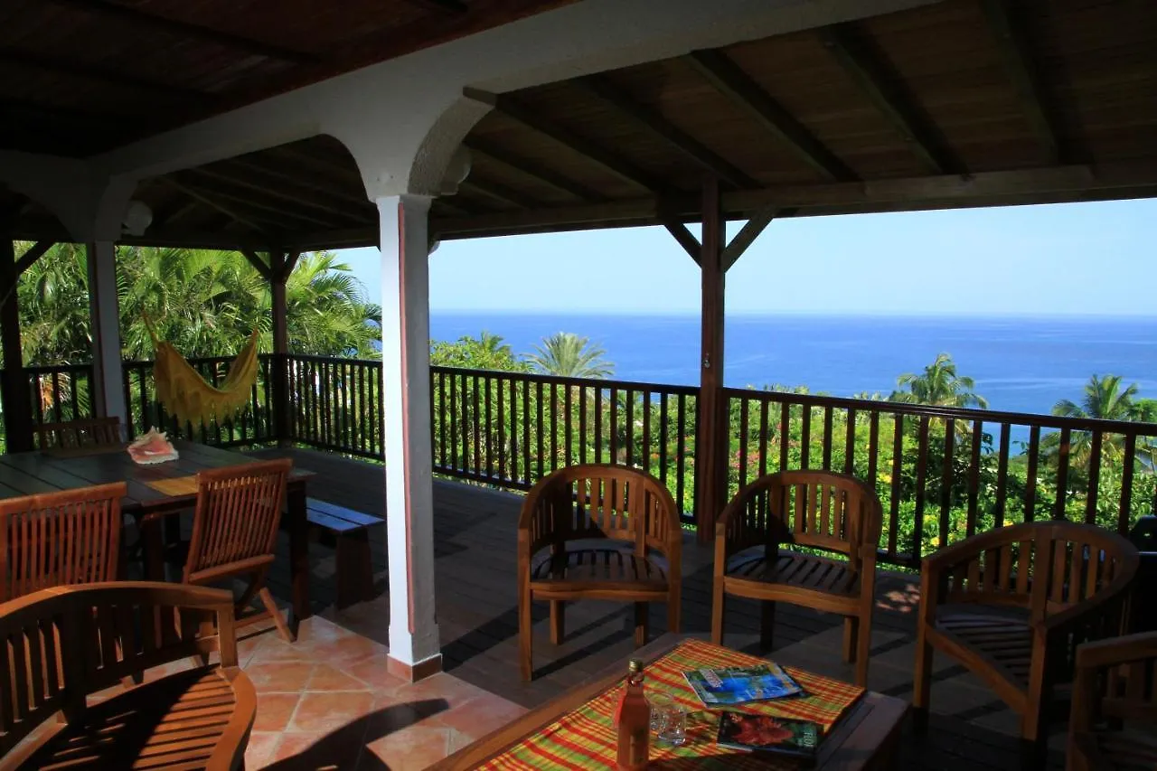 Villa Yekrik-Yekrak - Vue Exceptionnelle Sur La Mer Des Caraibes Deshaies
