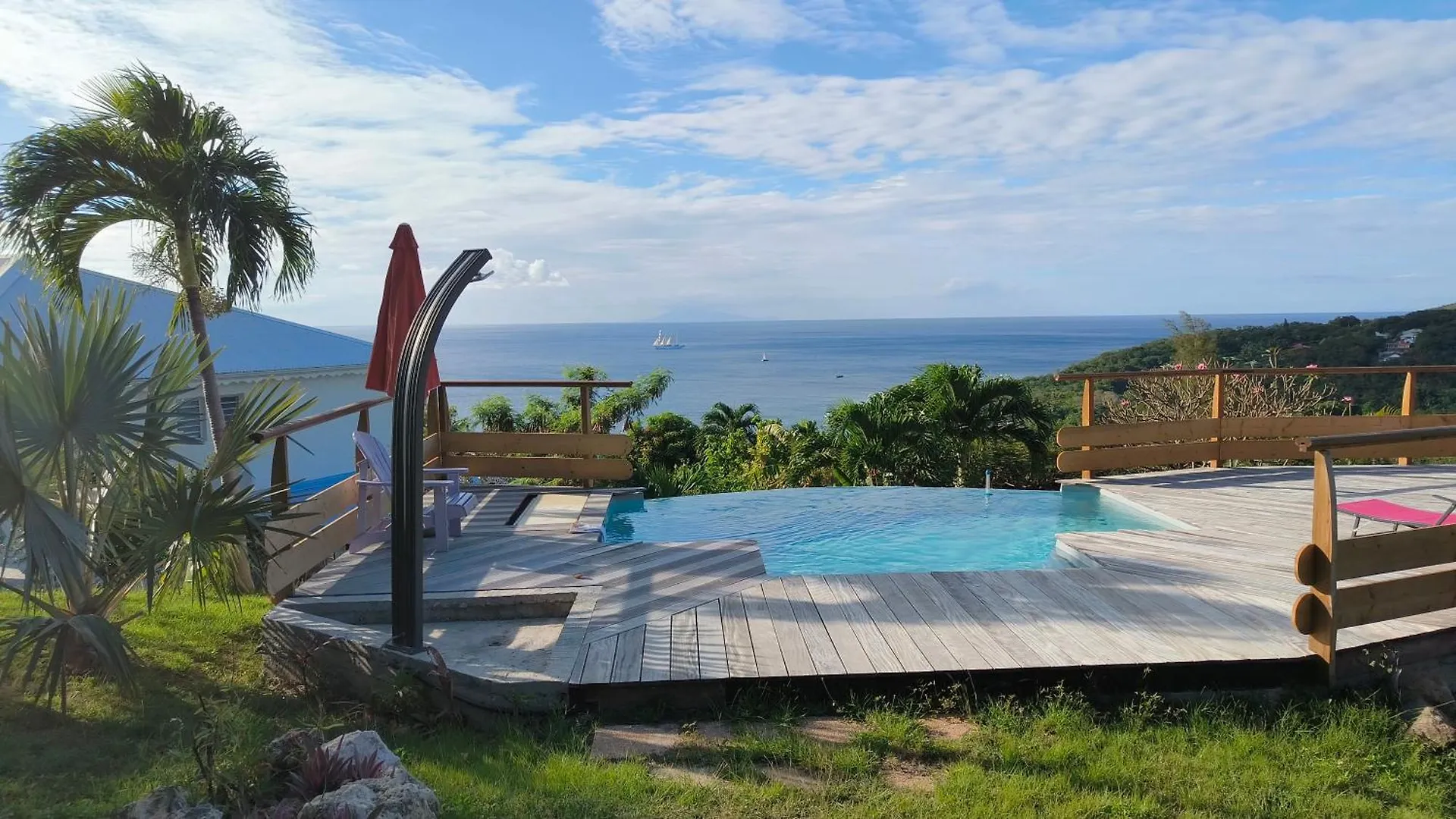 Villa Yekrik-Yekrak - Vue Exceptionnelle Sur La Mer Des Caraibes Deshaies Gwadelupa